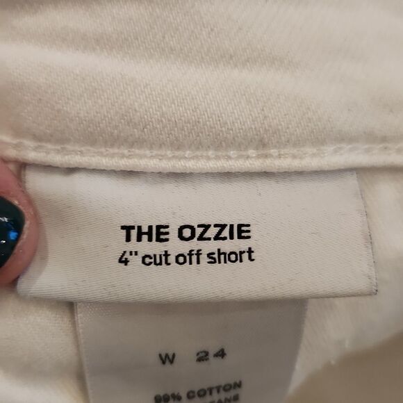White Joe's jeans "ozzie" cut off jean shorts size 24! - Picture 5 of 12